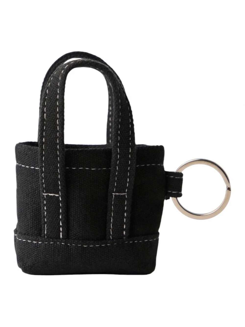 Free People Black Mini Caravan Keychain/Bag Charm NWT